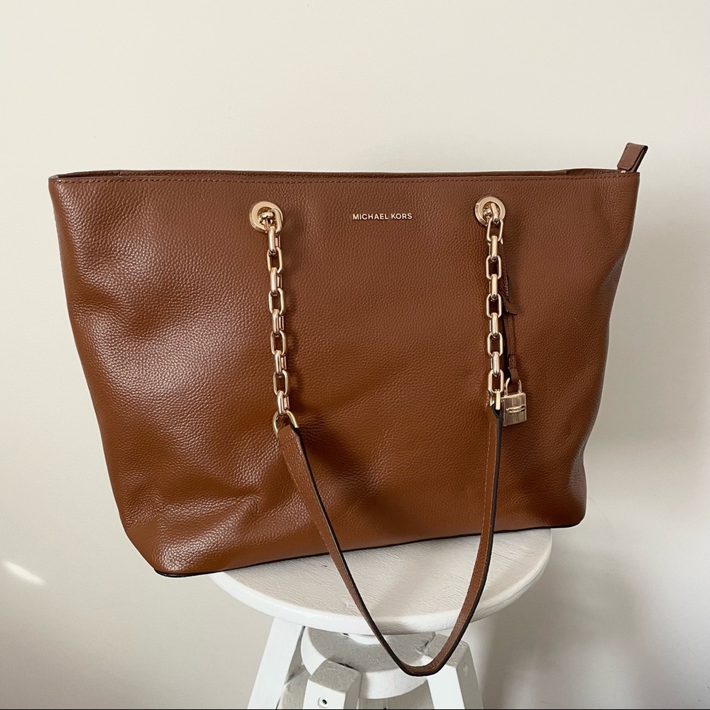 Michael Kors Zip Top Tote Bag